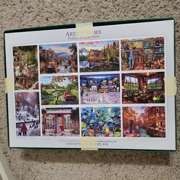 Eurographics jigsaw puzzle All you Knit is Love 1000 piece - Picture 2 of 2